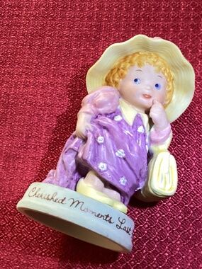 Avon Cherished Moments Last Forever 1983 little  girl all dressed up figure